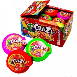 Жуйка Рол Crazy roll Gum (рулетка) 10гр 24шт
