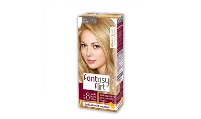 Крем-краска для волос Fantasy FLIRT  №105 Светло-русый блонд