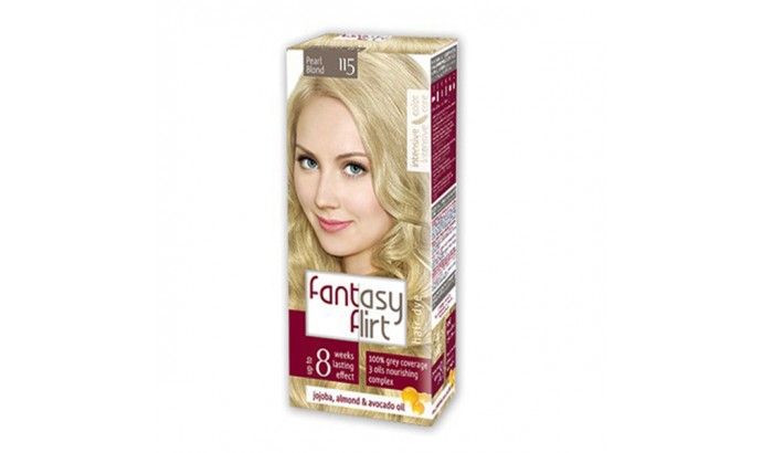 Крем-краска для волос Fantasy FLIRT №115 Жемчужный блонд