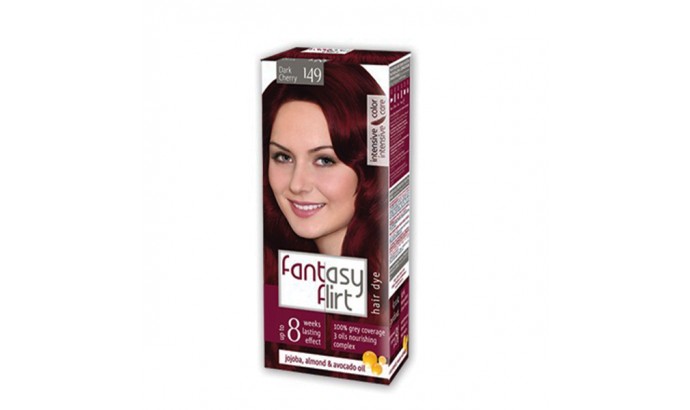 Крем-краска для волос Fantasy FLIRT №149 Темная вишня