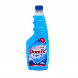 Средство для мытья стекла DOMIK EXPERT синий запаска 750мл