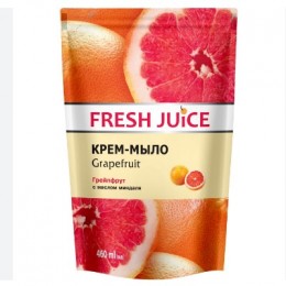 Жидкое мыло крем Fresh Juice grapefruit дой-пак 460мл