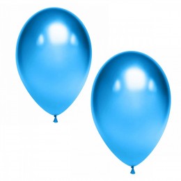 Балони перламутрові блакитні 100 шт