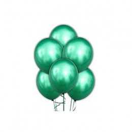 Балони перламутрові зелені 100 шт