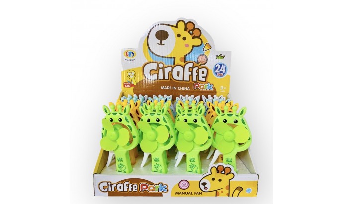 Іграшка Вентилятор Giraffe 24 шт