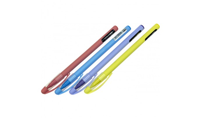 Ручка Economix Kiss Soft 10249 синя 0,7мм