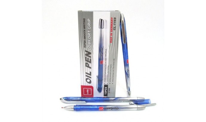 Ручка гел. CELLO Comfort Grip 1169 синяя 12 шт