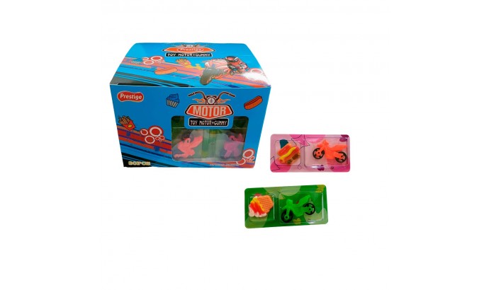 Желейки+игрушка TOY MOTOR 9гр 30шт