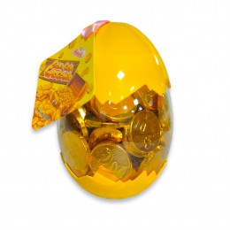 Шоколадные монеты Яйцо 100 шт