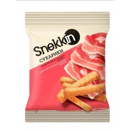Сухарики пшенично-житні Snekkin Бекон 35г