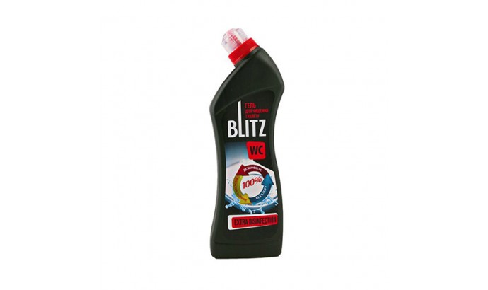 Гель для чистки унитазов "BLITZ Extra Disinfection" 0,75л