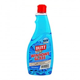 Засіб для миття скла ЗАПАСКА "BLITZ crystal" синій 0,75 л