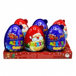 Пластикове яйце з сюрпризом MAXXXI EGG 90 г 6 шт
