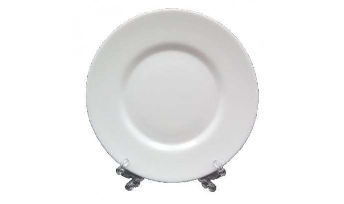 Тарелка мелкая 7,5 19 см Plain White Flare LARAH