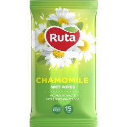 Влажные салфетки Ruta Selecta Chamomile - 15шт