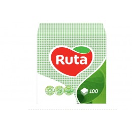 Столові серветки Ruta зелені - 100 шт