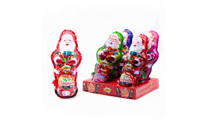  Фигурка Джой Santa WOOOW Merry Chritmas (25см) 60г, 4шт