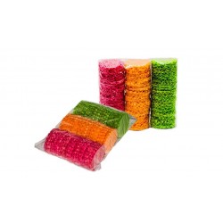 Вафельні брізолі кольорові 10 упаковок