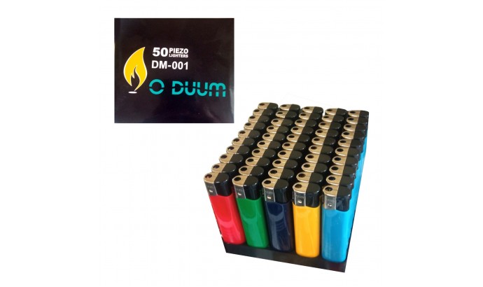 Запальнички п'єзо DUUM (DM-001) 50шт